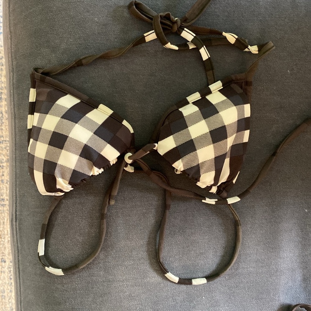 Burberry bikini size Medium olive/cream - Picture 9 of 9